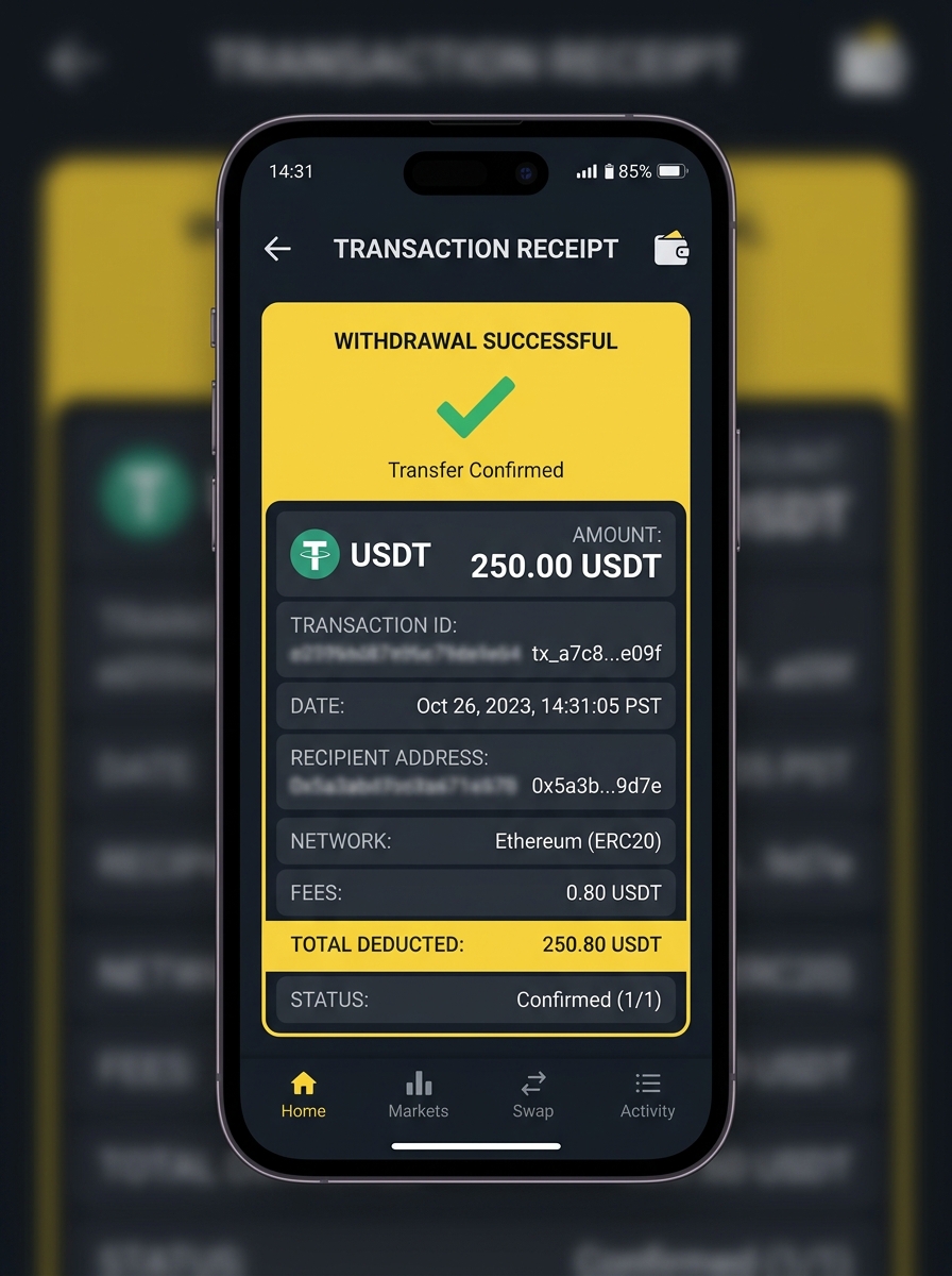Выплата в криптовалюте USDT